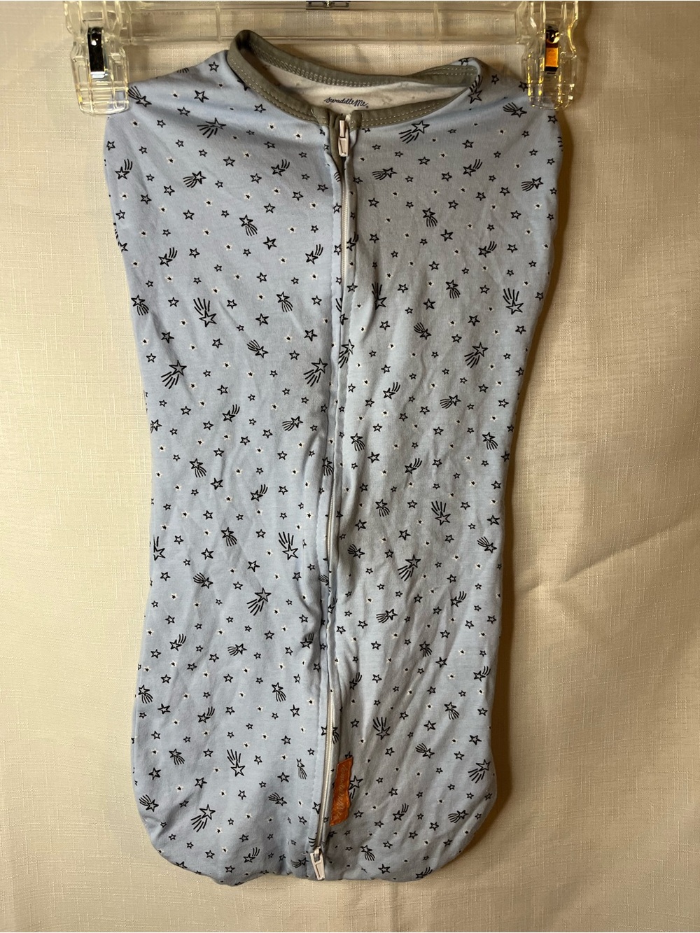 SwaddleMe Light Blue Star Print Sleep Sack
